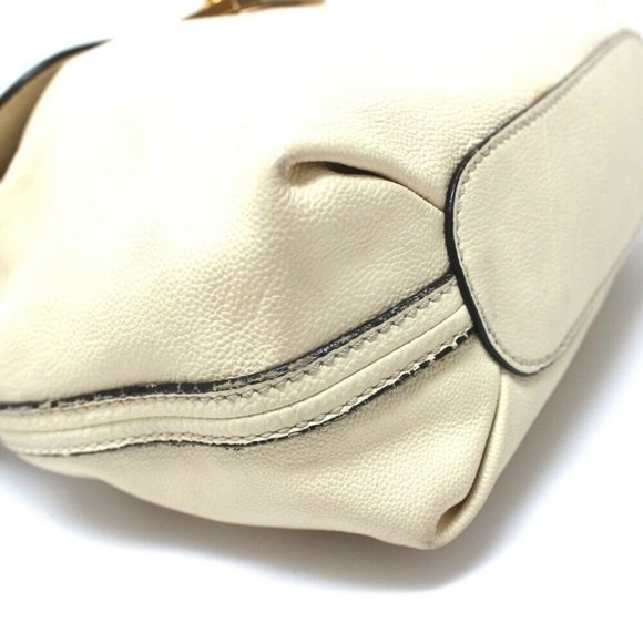 CHLOE Leather Elsie Hand Bag with Strap Light Beig - Picture 3 of 10